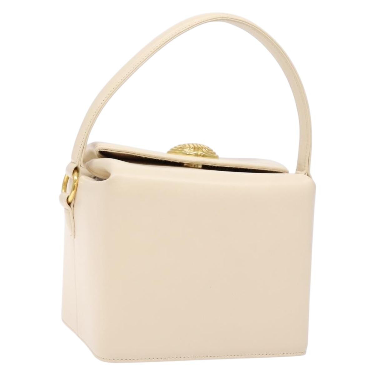 Givenchy Vintage Handbag Leather, ECRU, LEATHER, Handbag