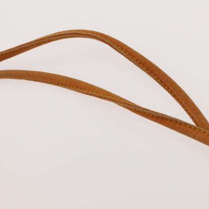 Hermes Polochon Mimile Drawstring Backpal Canvas, ORANGE, CANVAS, Backpack