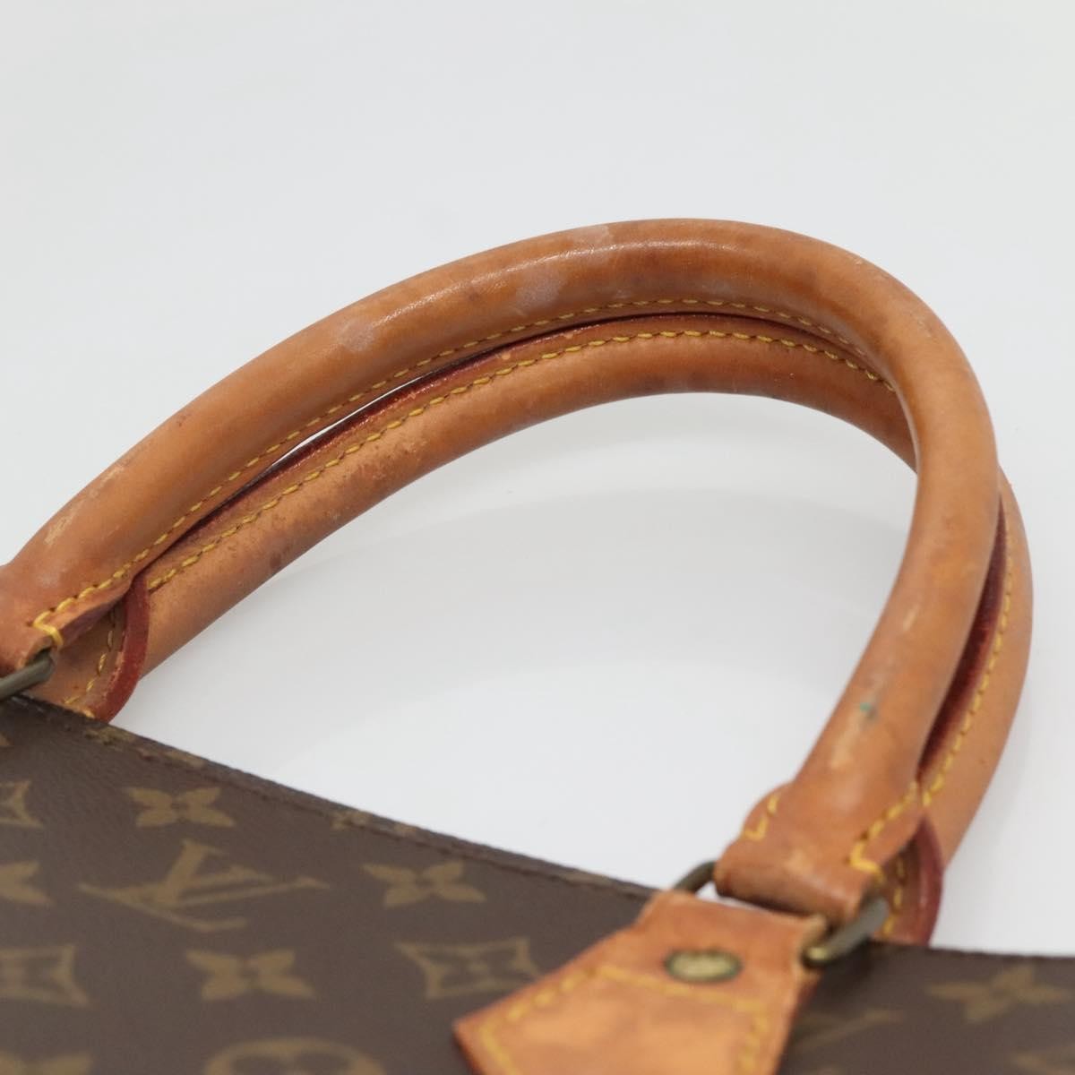 Louis Vuitton Sac Plat Bag Monogram Canvas, BROWN, CANVAS, Handbag