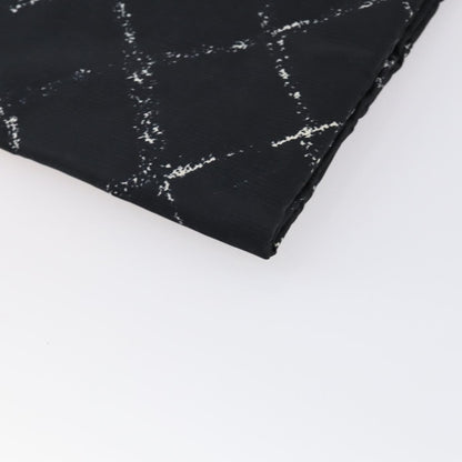 Chanel Travel Line Garment Bag Printed Nylon, BLACK, NYLON, Travel bag