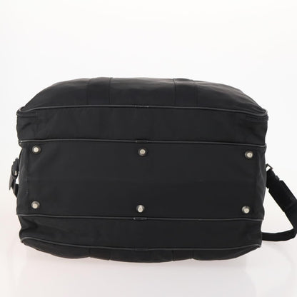 Prada Vintage Boston Bag Nylon, Black, Nylon, Travel Bag