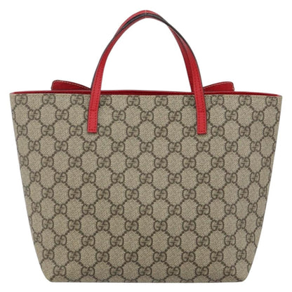 Gucci Children's tote with rainbow butterfly Canvas, BEIGE, PVC, Tote bag