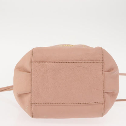 Burberry Blue Label shoulder bag Leather, PINK, LEATHER, Shoulder bag