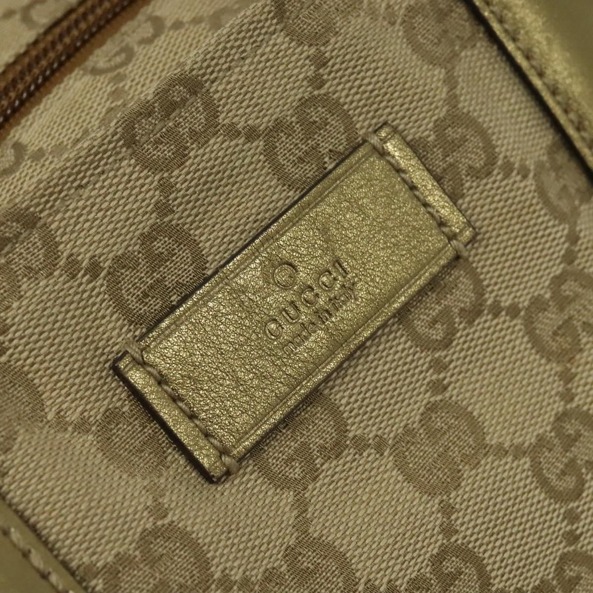 Gucci Web Zip Tote GG Canvas, Beige, Canvas, Tote Bag