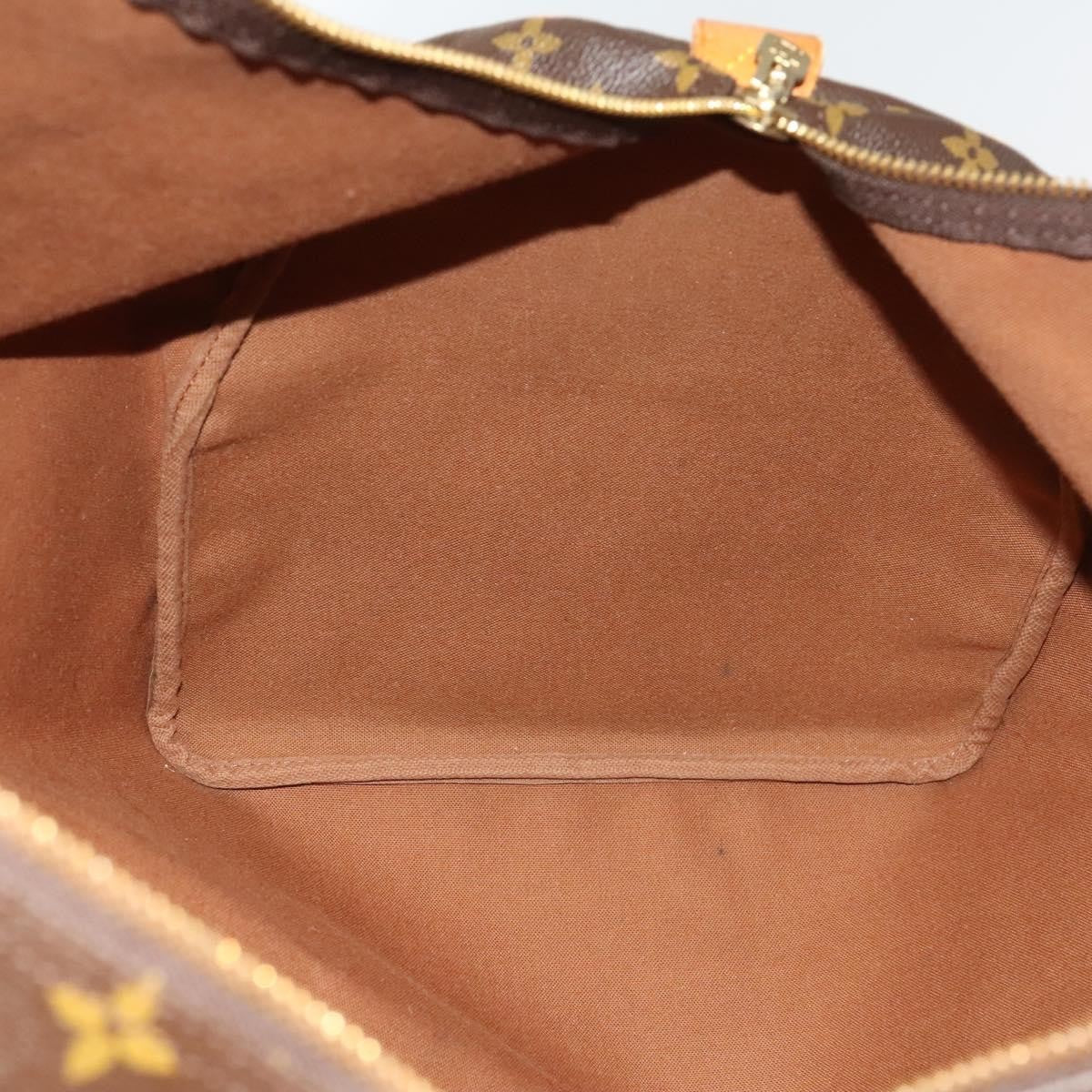 Louis Vuitton Keepall Bag Monogram Canvas, BROWN, CANVAS, Travel bag