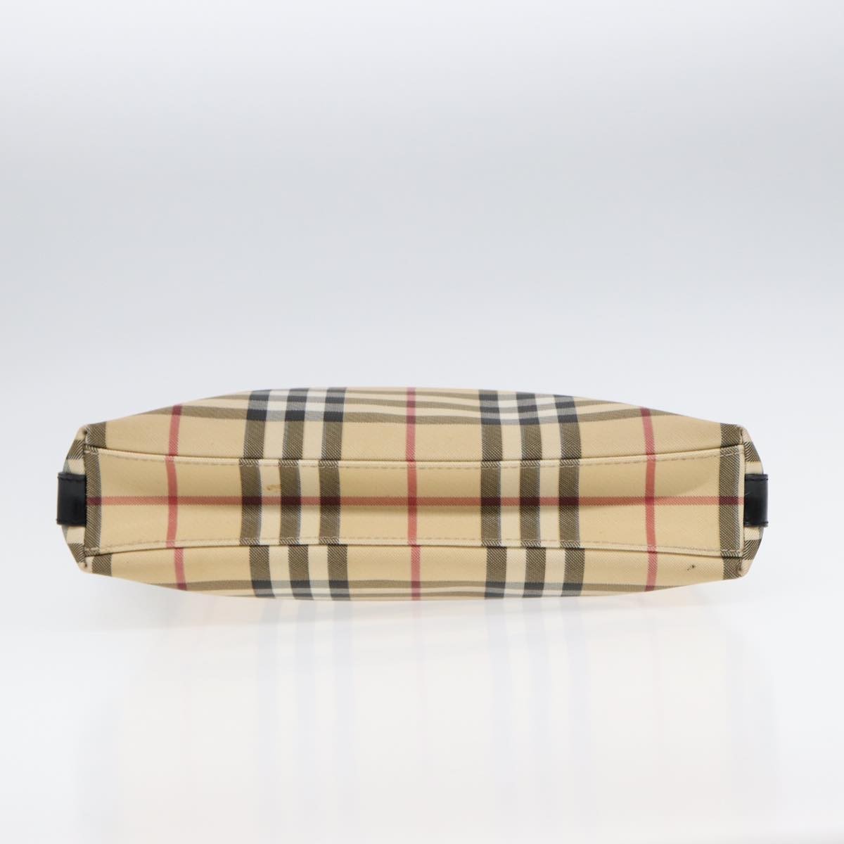 Burberry Shoulder Bag Nova Check Canvas, BEIGE, PVC, Shoulder bag