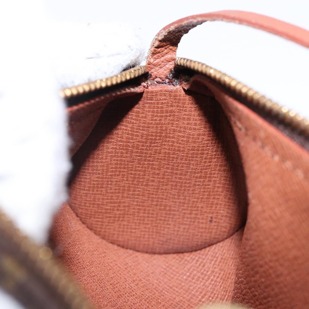 Louis Vuitton Papillon Pochette Monogram Canvas, BROWN, CANVAS, Clutche & pouche
