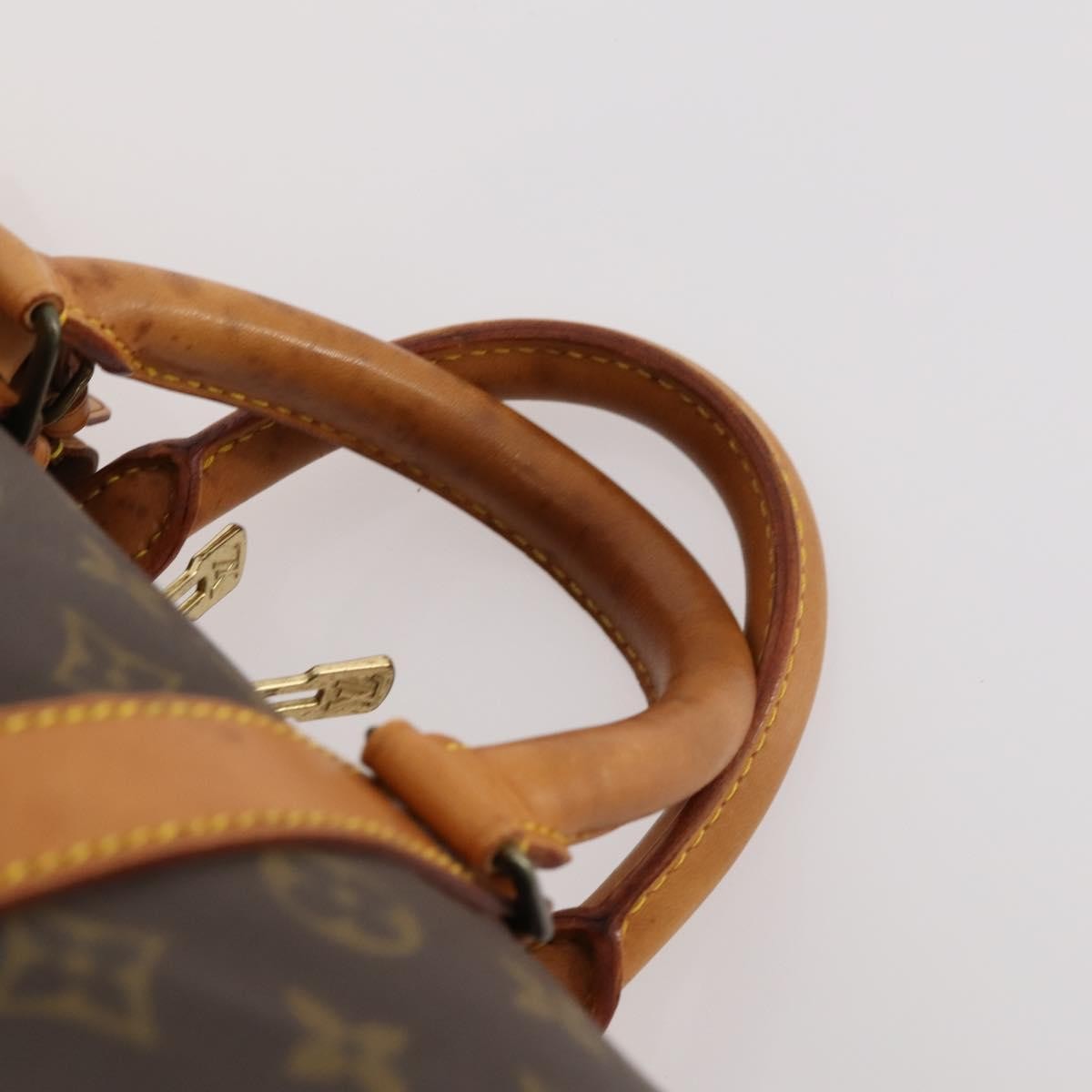 Louis Vuitton Keepall Bag Monogram Canvas, BROWN, CANVAS, Travel bag