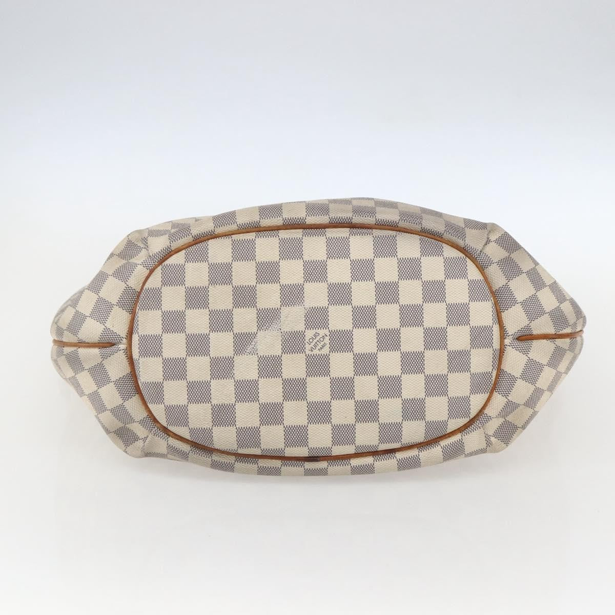 Louis Vuitton Riviera Handbag Damier, WHITE, CANVAS, Handbag