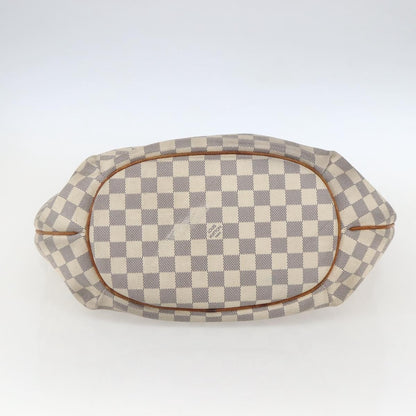 Louis Vuitton Riviera Handbag Damier, WHITE, CANVAS, Handbag