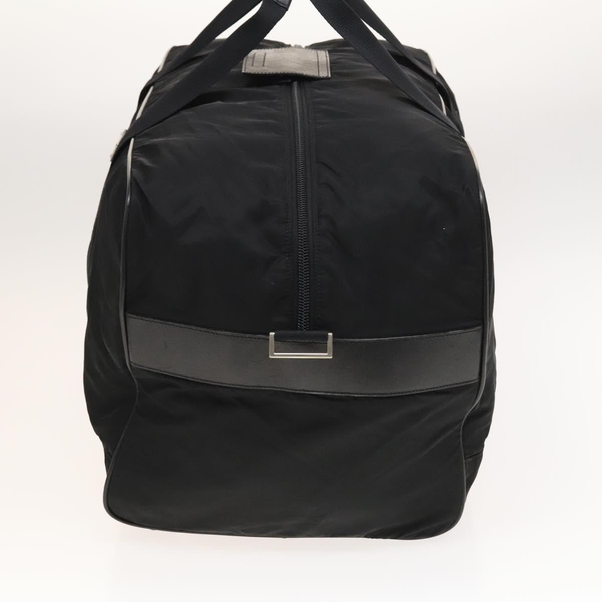 Prada Boston Bag Tessuto, BLACK, NYLON, Travel bag