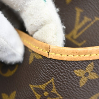 Louis Vuitton Deauville Handbag Monogram Canvas, BROWN, CANVAS, Handbag
