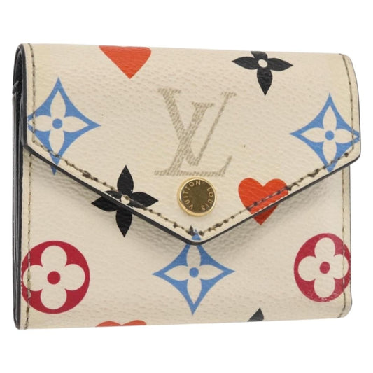 Louis Vuitton x Takashi Murakami Victorine Wallet Monogram Multicolor Coated Canvas, WHITE, CANVAS, Wallets