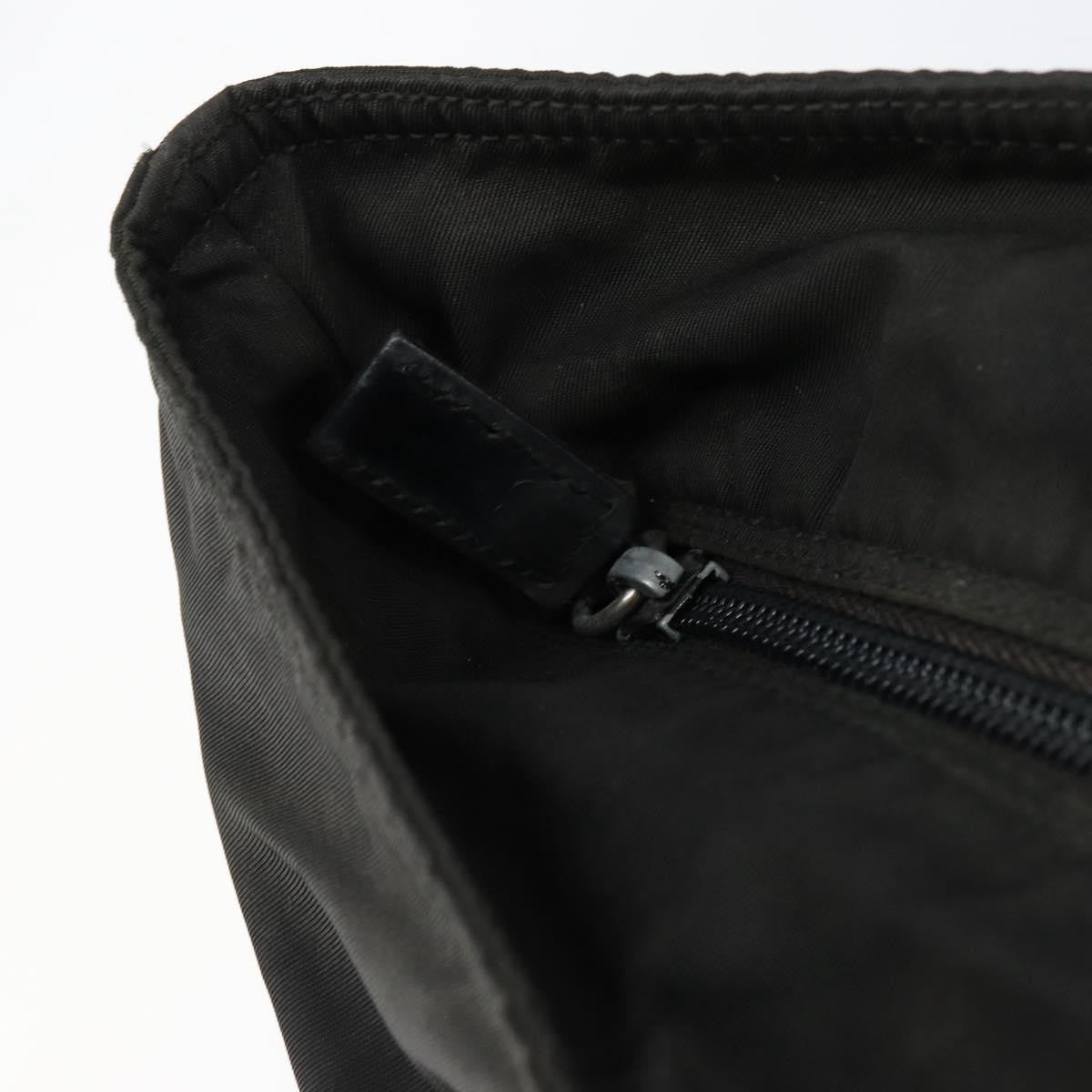 Prada Vintage Zip Tote Tessuto, BLACK, NYLON, Tote bag