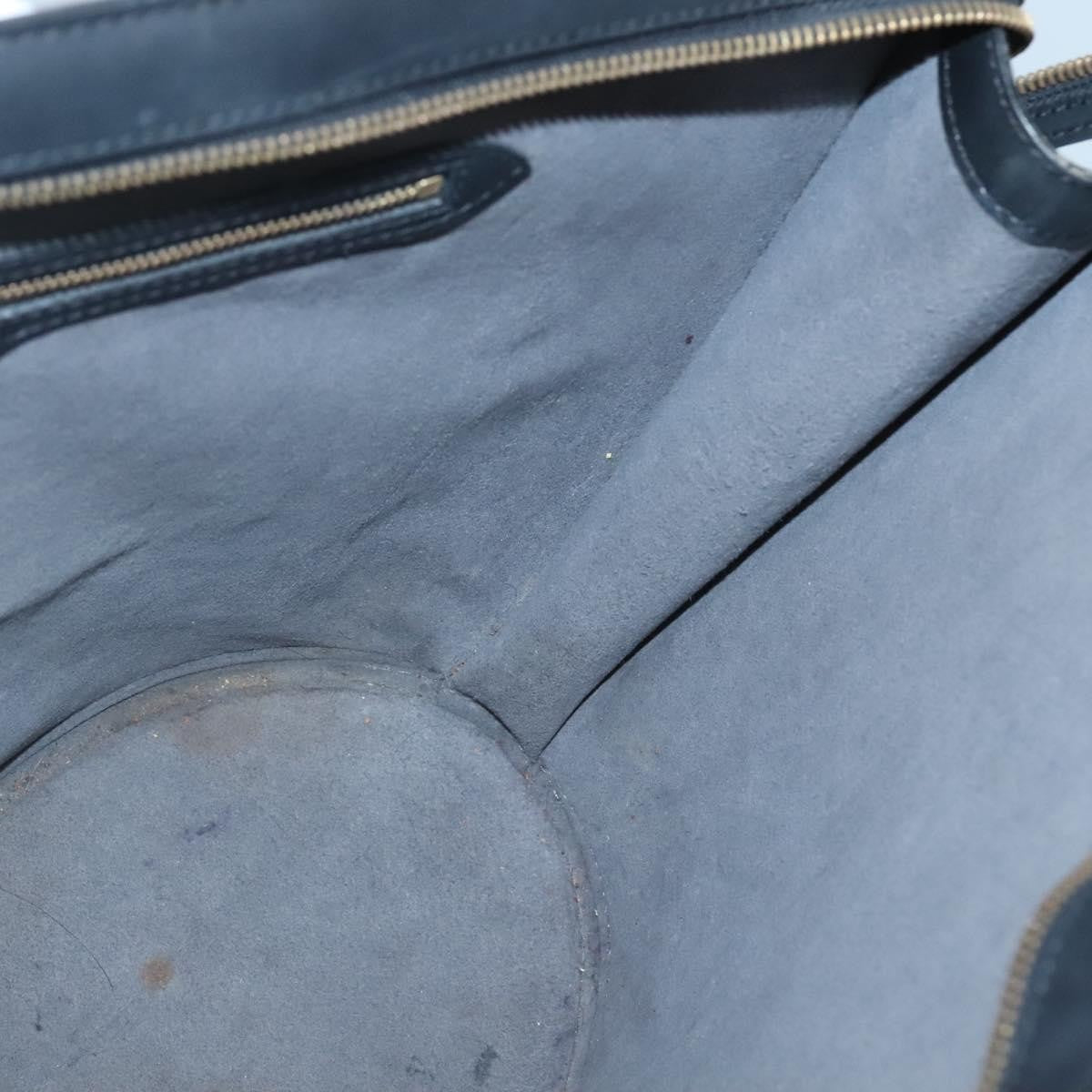 Louis Vuitton Saint Jacques Handbag Epi Leather, BLACK, LEATHER, Shoulder bag