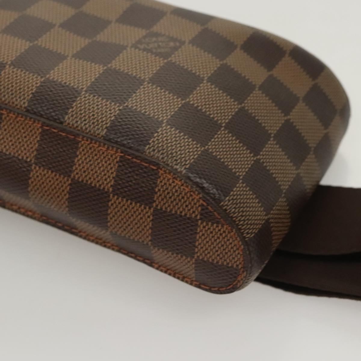 Louis Vuitton Geronimos Waist Bag Damier, BROWN, CANVAS, Shoulder bag