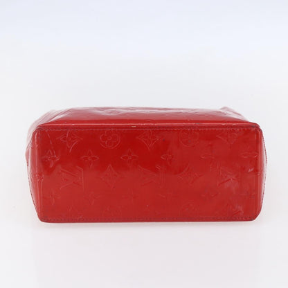 Louis Vuitton Reade Handbag Monogram Vernis, RED, PATENT_LEATHER, Handbag