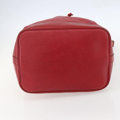 Louis Vuitton Petit Noe NM Handbag Epi Leather, RED, LEATHER, Shoulder bag