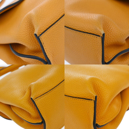 Gucci Bamboo Daily Top Handle Bag Leather, Orange, Leather, Handbag