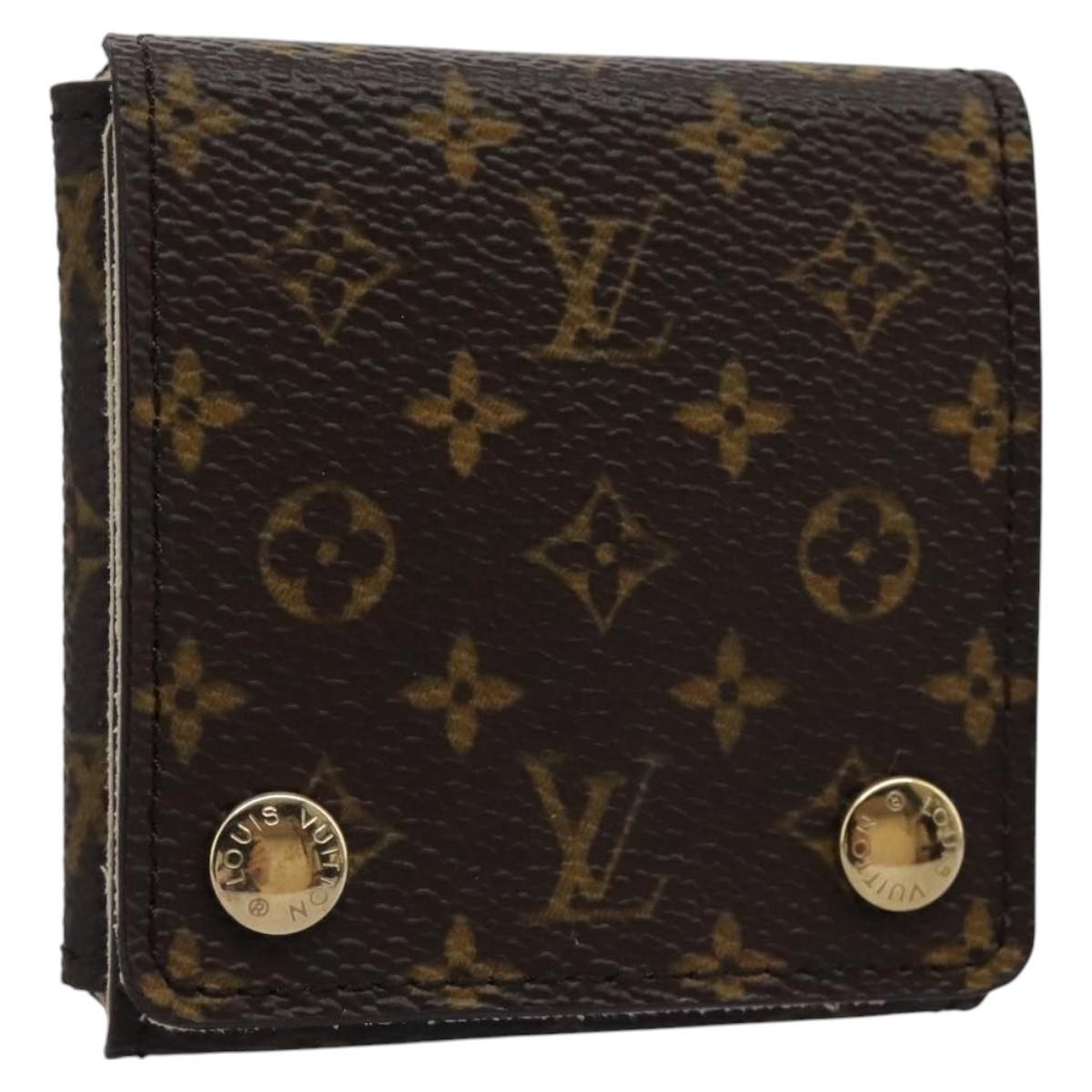Louis Vuitton CASE JEWELRY BOX Canvas, MULTICOLOUR, CANVAS, Wallets