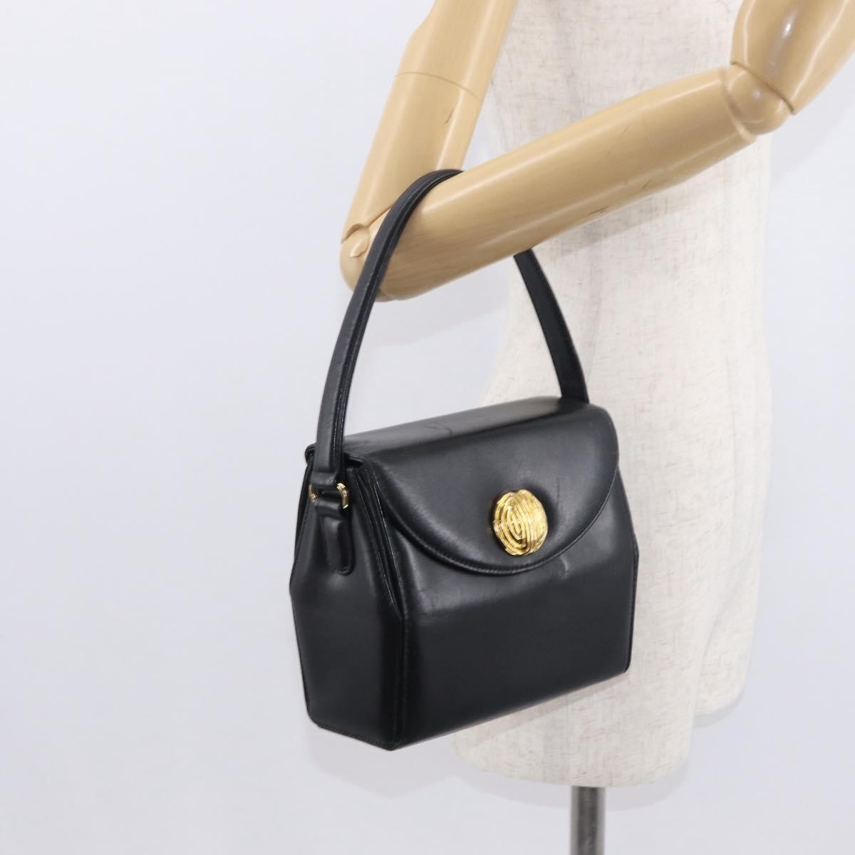 Givenchy Vintage 4G handbag Leather, BLACK, LEATHER, Handbag