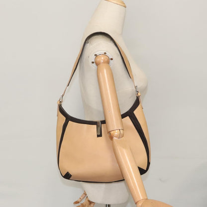 Bally Vintage Shoulder Bag Leather, BEIGE, LEATHER, Shoulder bag
