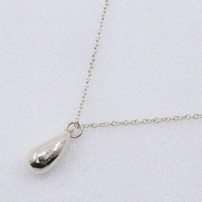 Tiffany & Co. Elsa Peretti Teardrop Pendant Necklace Sterling Silver, SILVER, SILVER, Necklace