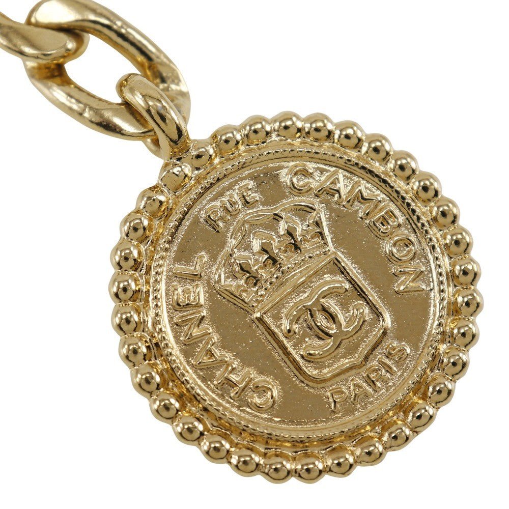 Chanel Vintage Medallion Chain Belt Metal, GOLD, GOLD_PLATED, Belts