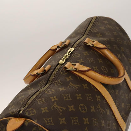 Louis Vuitton Keepall Bag Monogram Canvas, BROWN, CANVAS, Travel bag