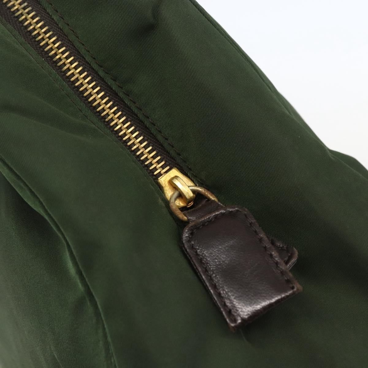Prada Re-Edition 1995 Chain Tote Quilted Re-Nylon, GREEN, NYLON, Shoulder bag