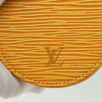 Louis Vuitton Ecrin Bijoux Pouch Epi Leather, YELLOW, LEATHER, Clutche & pouche