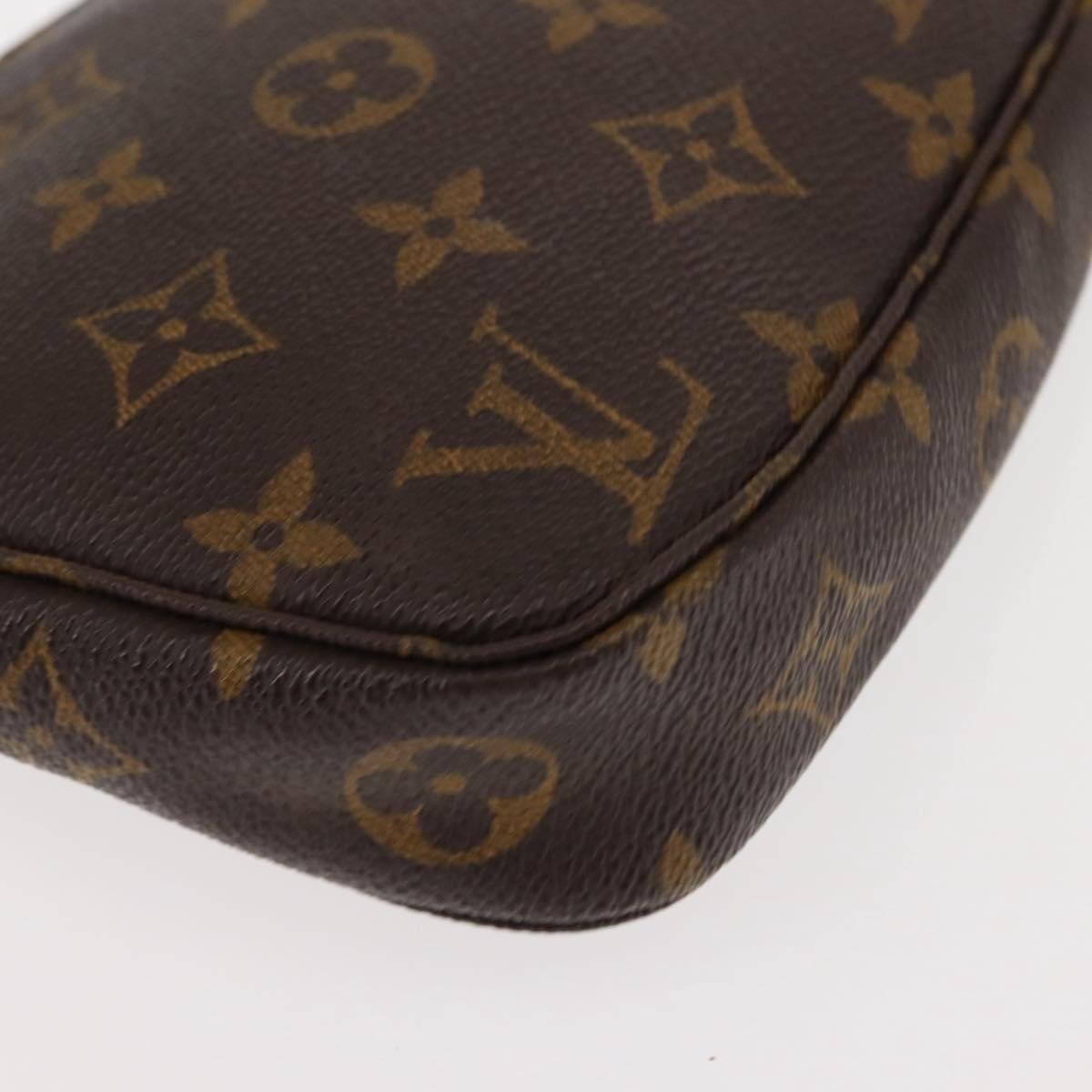 Louis Vuitton Pochette Accessoires NM Monogram Canvas, BROWN, CANVAS, Clutche & pouche