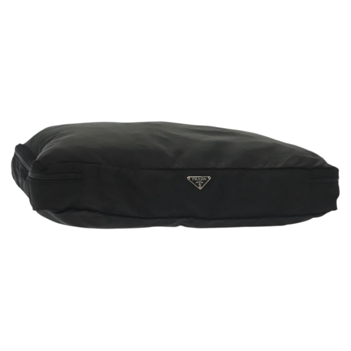 Prada Travel Pouch Tessuto, BLACK, NYLON, Clutche & pouche