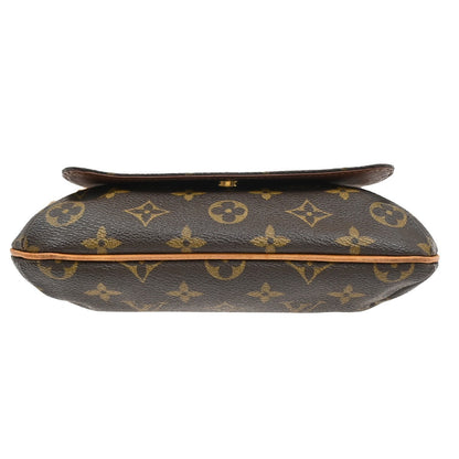 Louis Vuitton Musette Salsa Handbag Monogram Canvas, BROWN, CANVAS, Shoulder bag