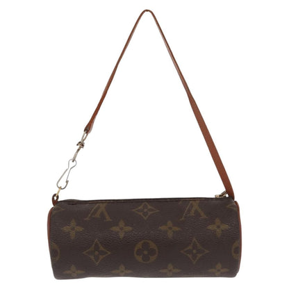 Louis Vuitton Papillon Pochette Monogram Canvas, BROWN, CANVAS, Clutche & pouche