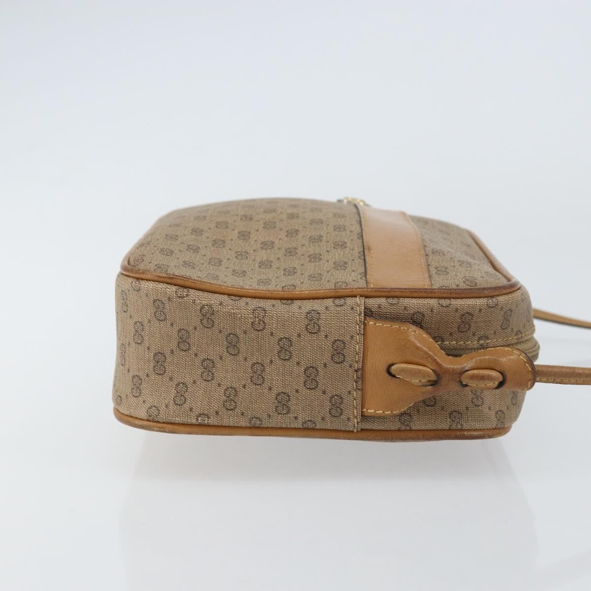 Gucci Micro GG supreme shoulder bag GG canvas, BEIGE, PVC, Shoulder bag