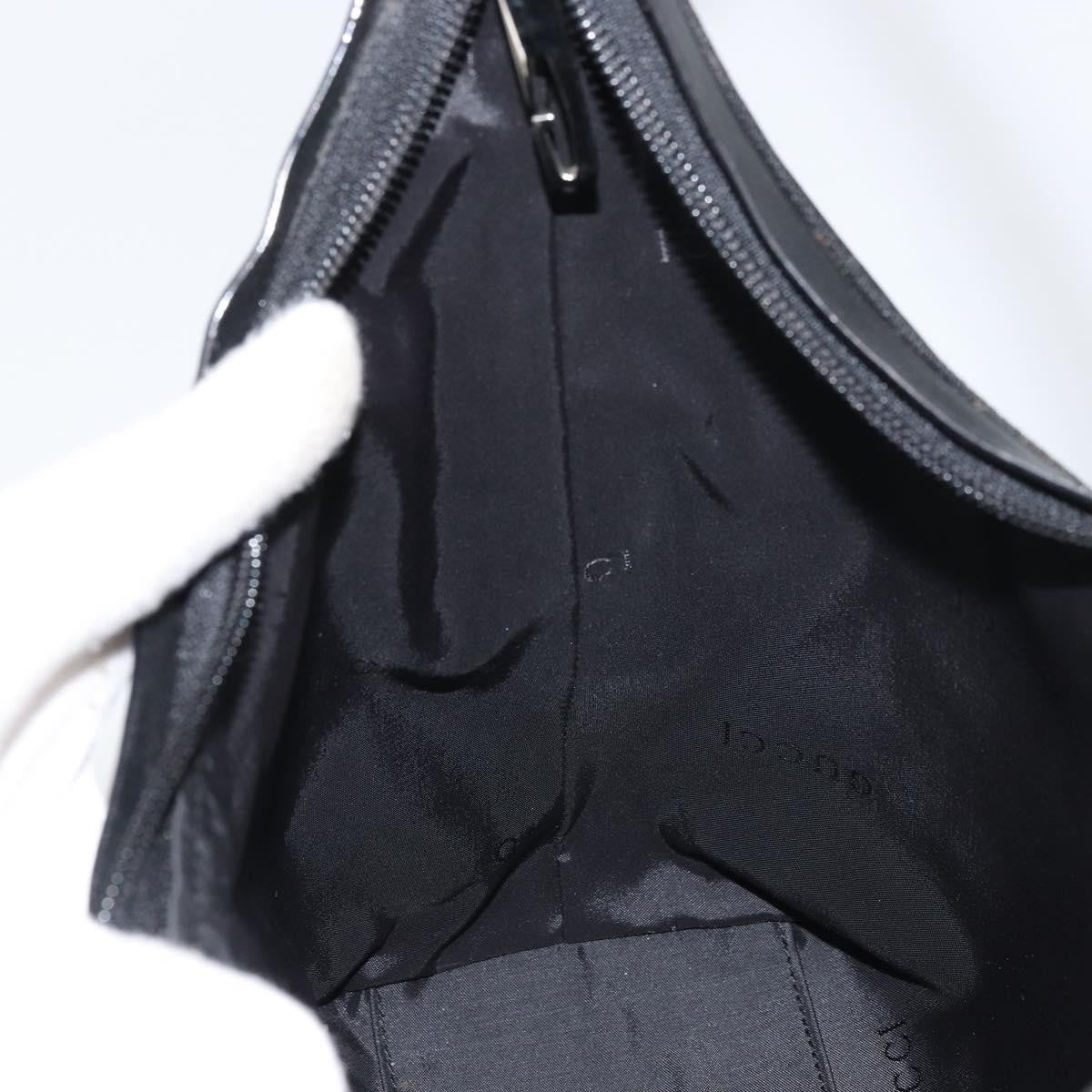 Gucci Zip Hobo Nylon, BLACK, NYLON, Shoulder bag