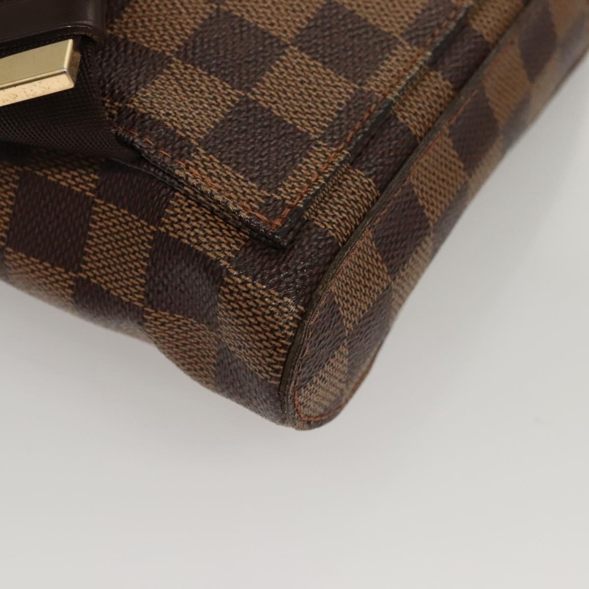 Louis Vuitton Geronimos Waist Bag Damier, BROWN, CANVAS, Travel bag