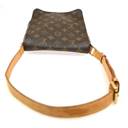Louis Vuitton Musette Salsa Handbag Monogram Canvas, BROWN, CANVAS, Shoulder bag