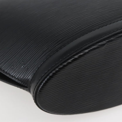 Louis Vuitton Saint Jacques Handbag Epi Leather, BLACK, LEATHER, Handbag