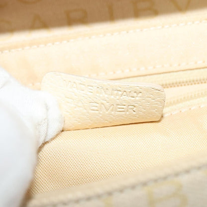 Bvlgari B.Zero1 Logomania Bag Canvas with Leather, BEIGE, CANVAS, Shoulder bag