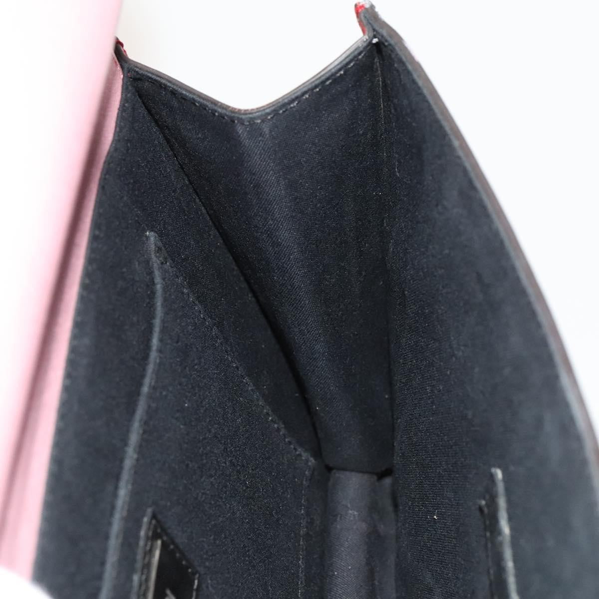 Fendi Demi Jour Satchel Leather, GRAY, LEATHER, Handbag