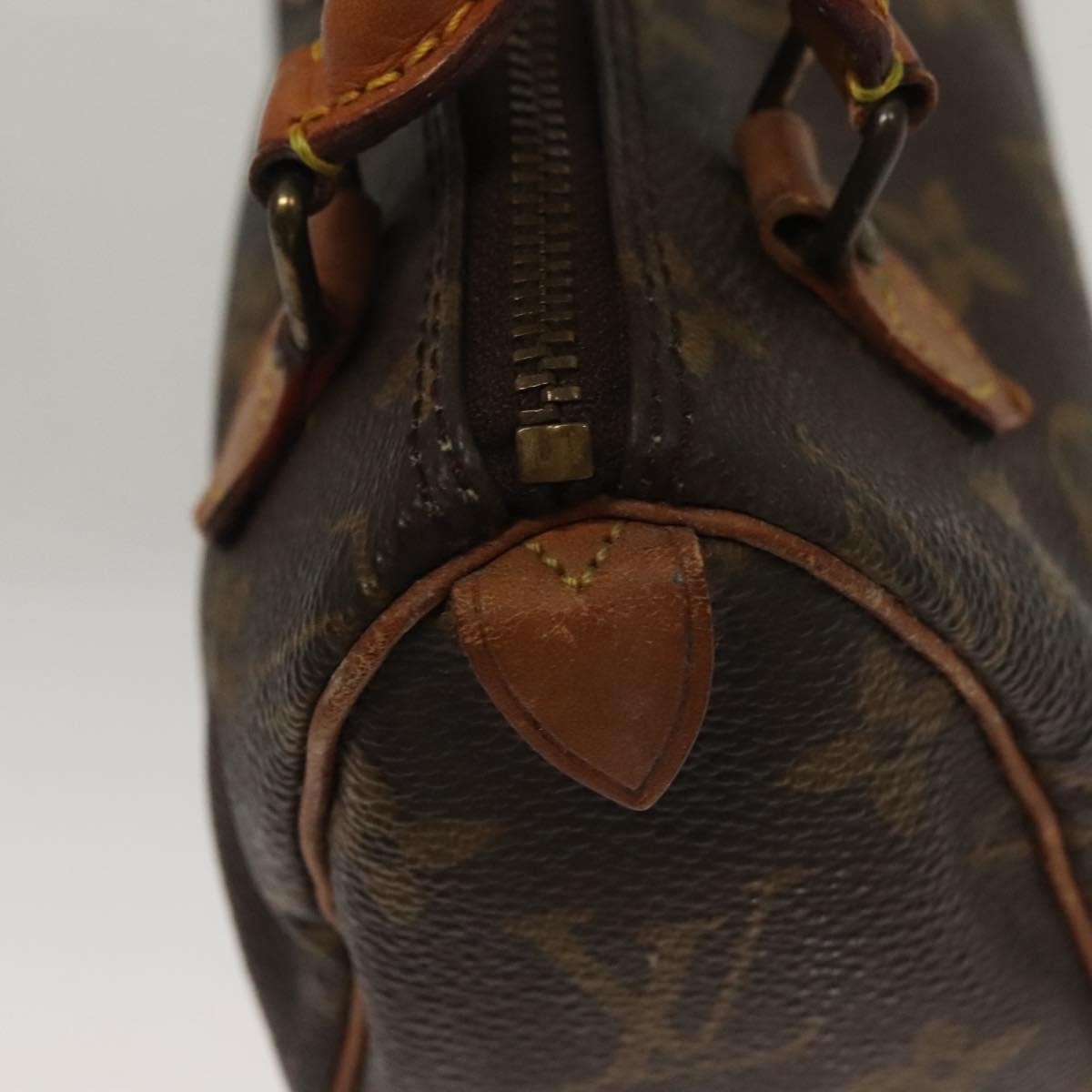 Louis Vuitton Speedy Mini HL Handbag Monogram Canvas, BROWN, CANVAS, Handbag