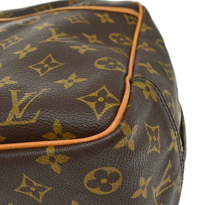 Louis Vuitton Deauville Handbag Monogram Canvas, Brown, Canvas, Handbag