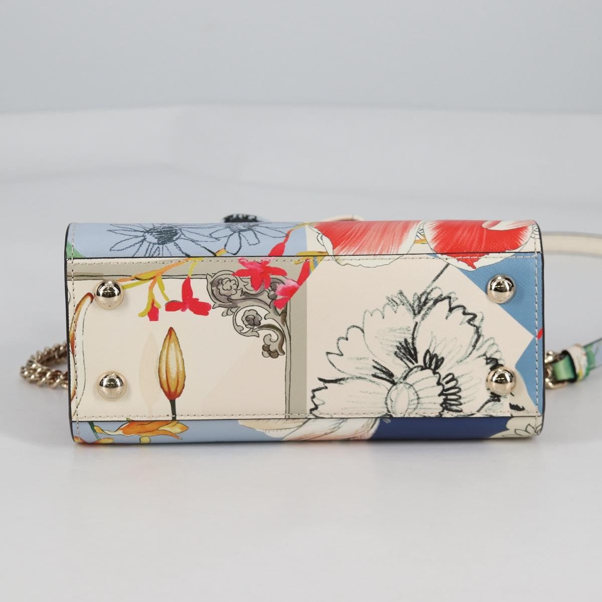 Salvatore Ferragamo Vala Handbag Leather, Multicolour, Leather, Handbag