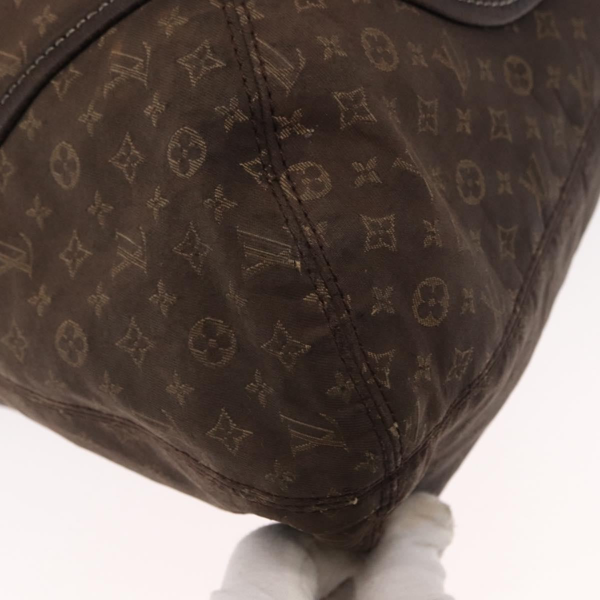 Louis Vuitton Elegie Handbag Monogram Idylle, BLACK, CANVAS, Handbag