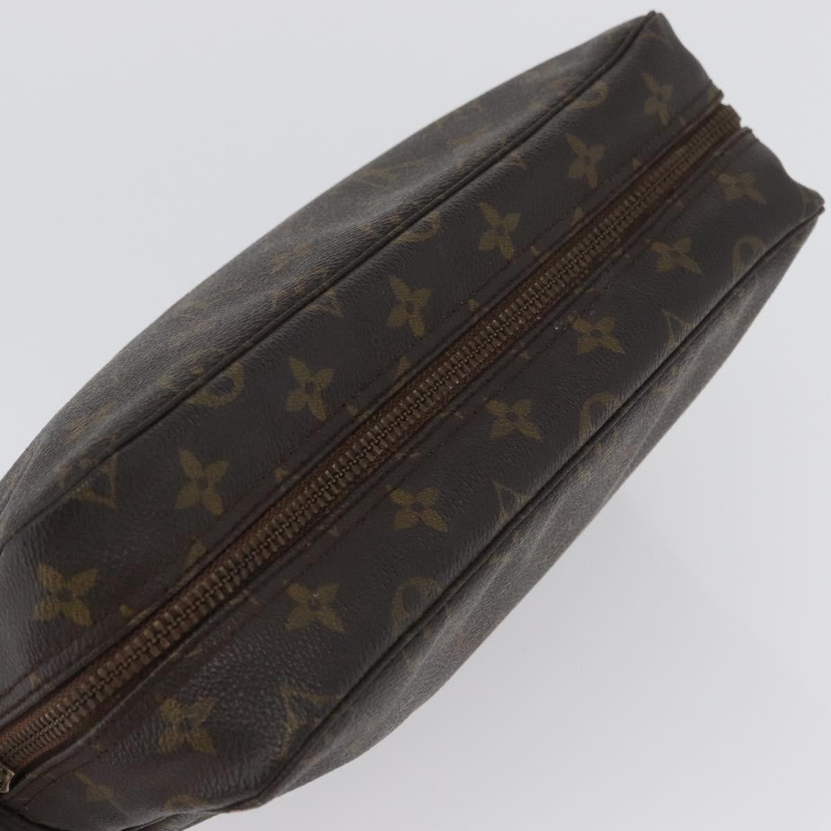 Louis Vuitton Trousse Toilette Monogram Canvas, BROWN, CANVAS, Clutche & pouche