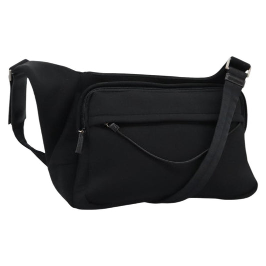 Prada Vintage Shoulder Bag Tessuto, BLACK, NYLON, Shoulder bag