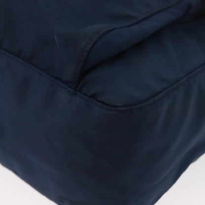 Prada Buckle Messenger Bag Tessuto, NAVY, NYLON, Shoulder bag