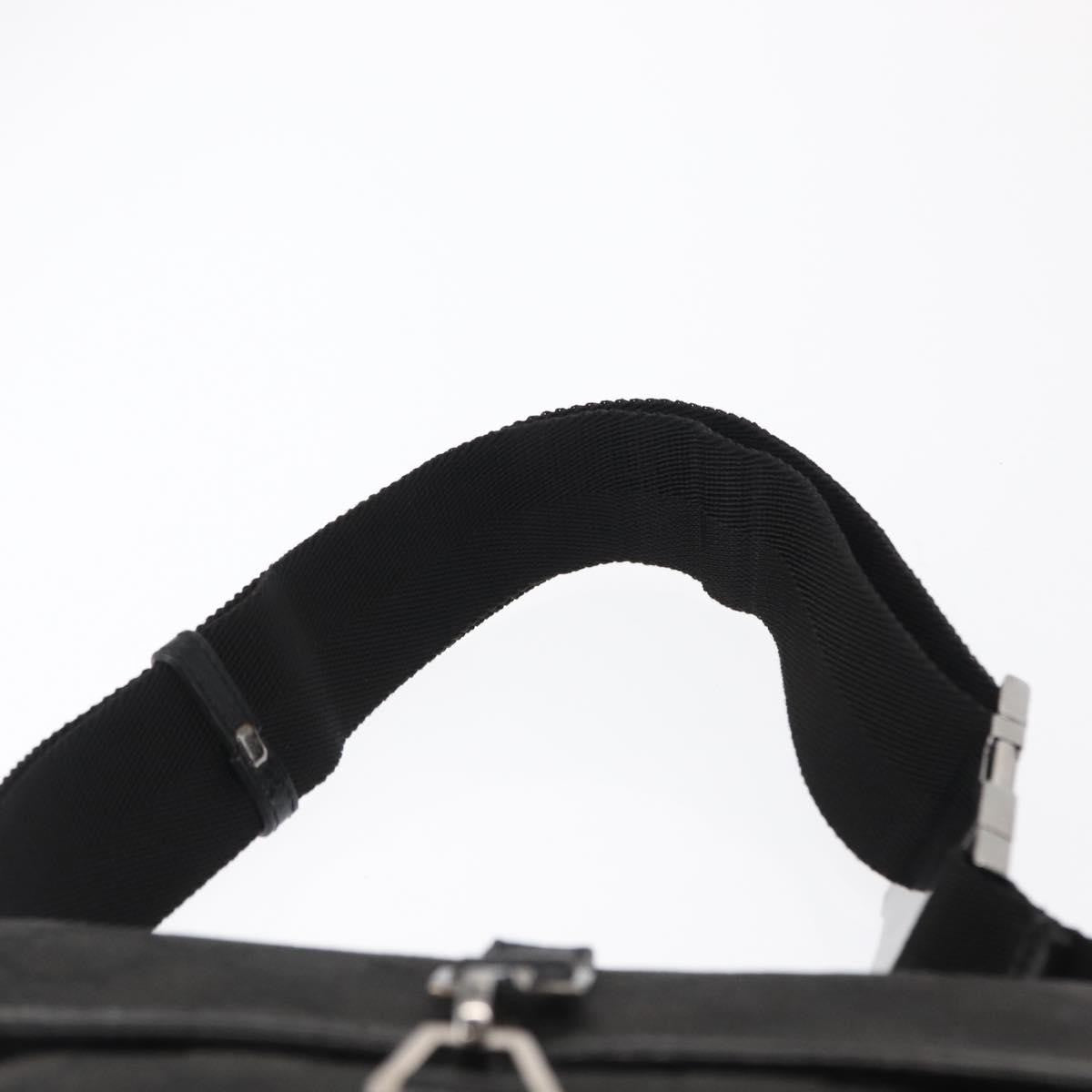 Gucci Vintage Jackie Waist Bag GG Canvas, BLACK, CANVAS, Shoulder bag